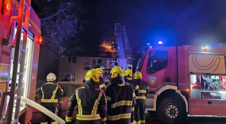 Intervencija – požar kuće