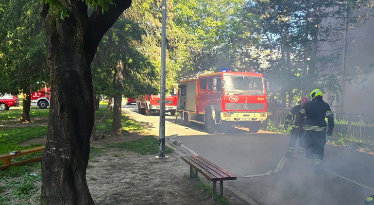 Vježba evakuacije u OŠ Savski Gaj